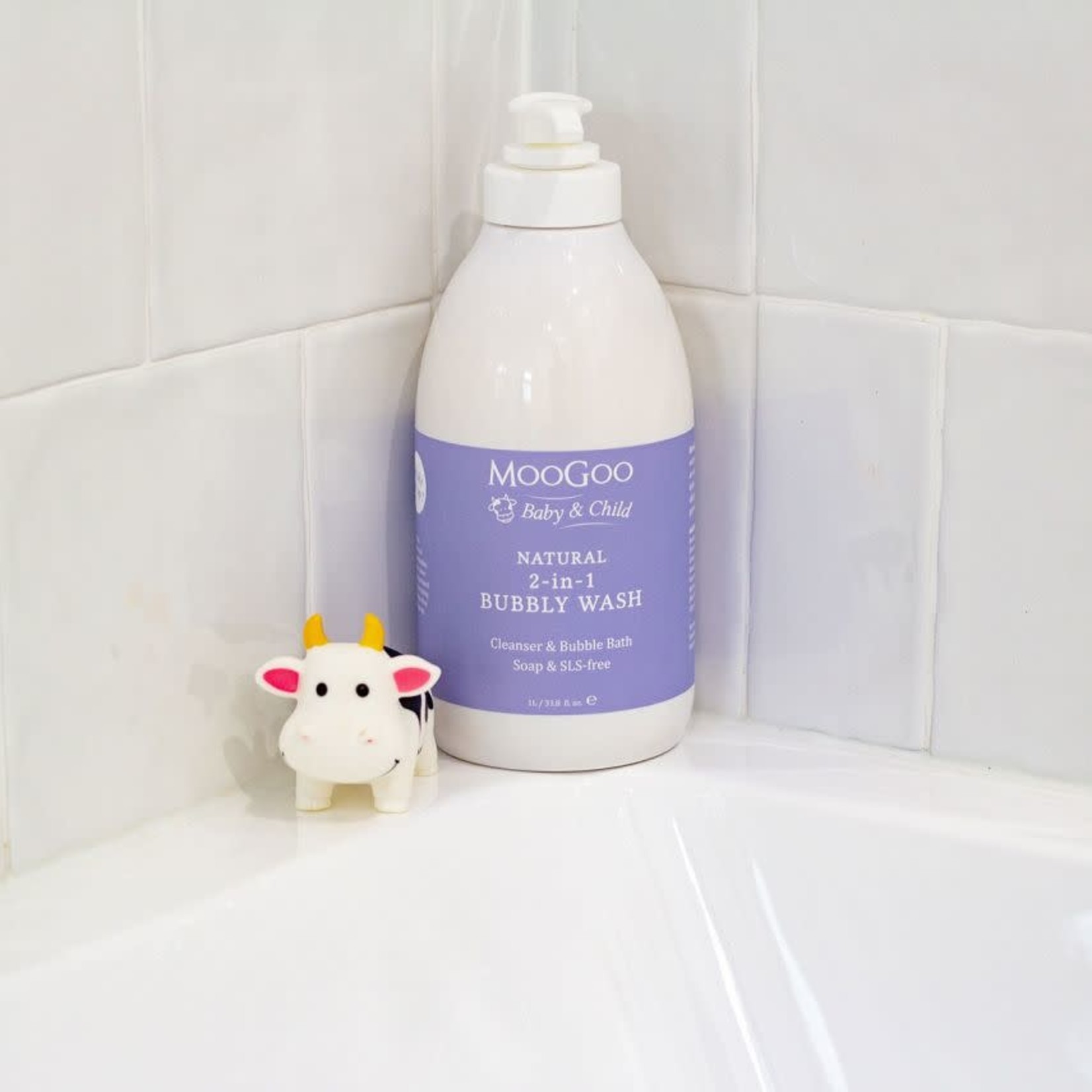 MooGoo 2-in-1 Bubbly Wash 1L