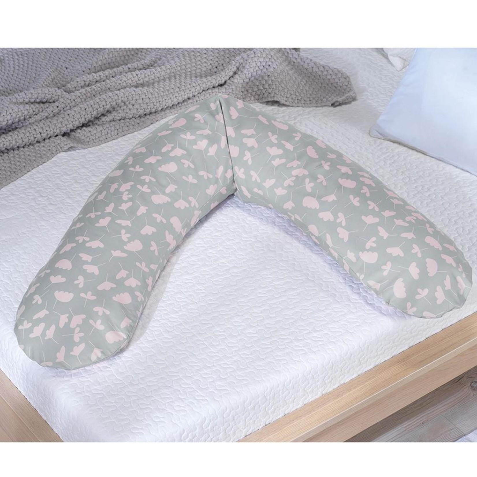 THERALINE COMFORT MATERNITY CUSHION - TENDER BLOSSOM