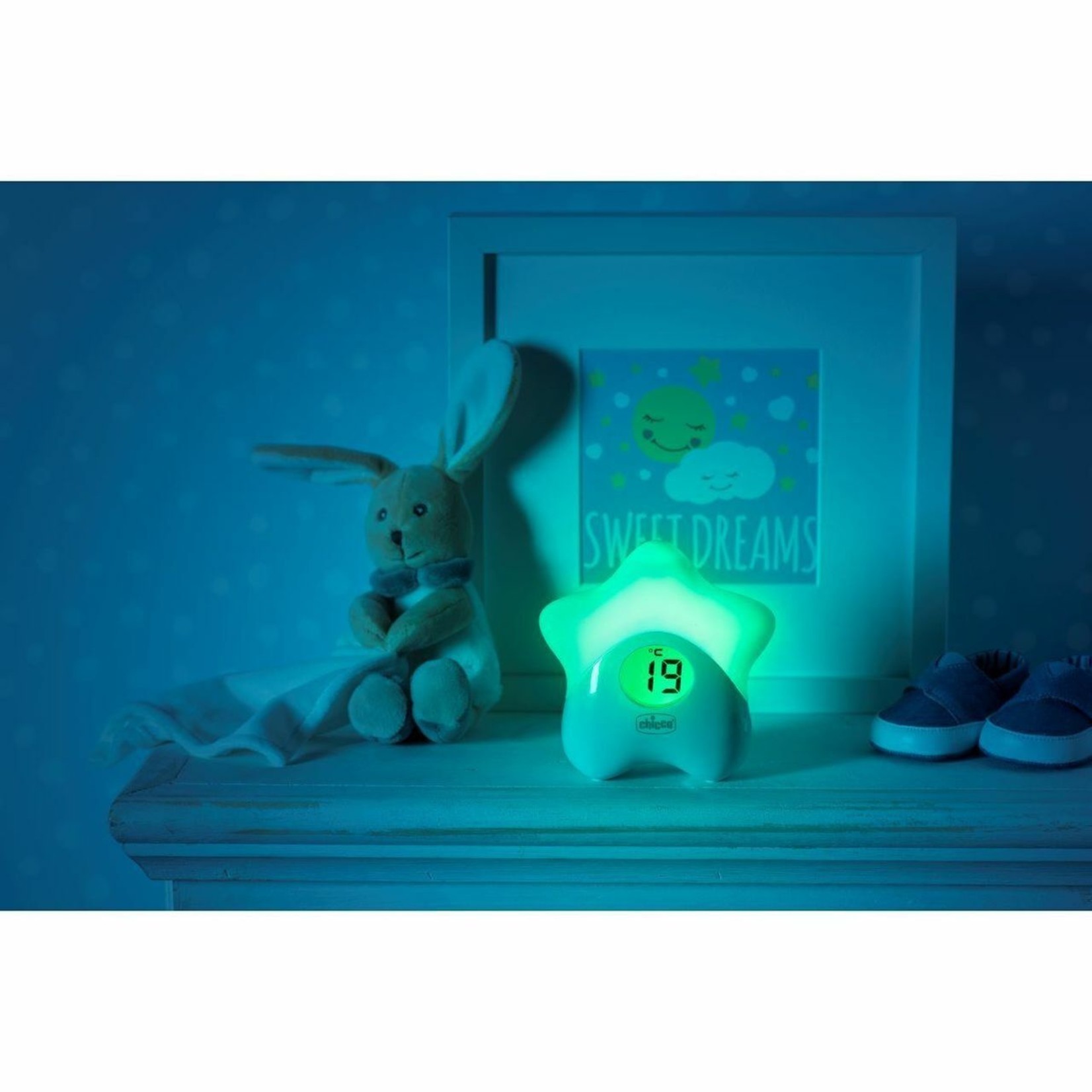 Chicco Star Night Light Thermometer USB