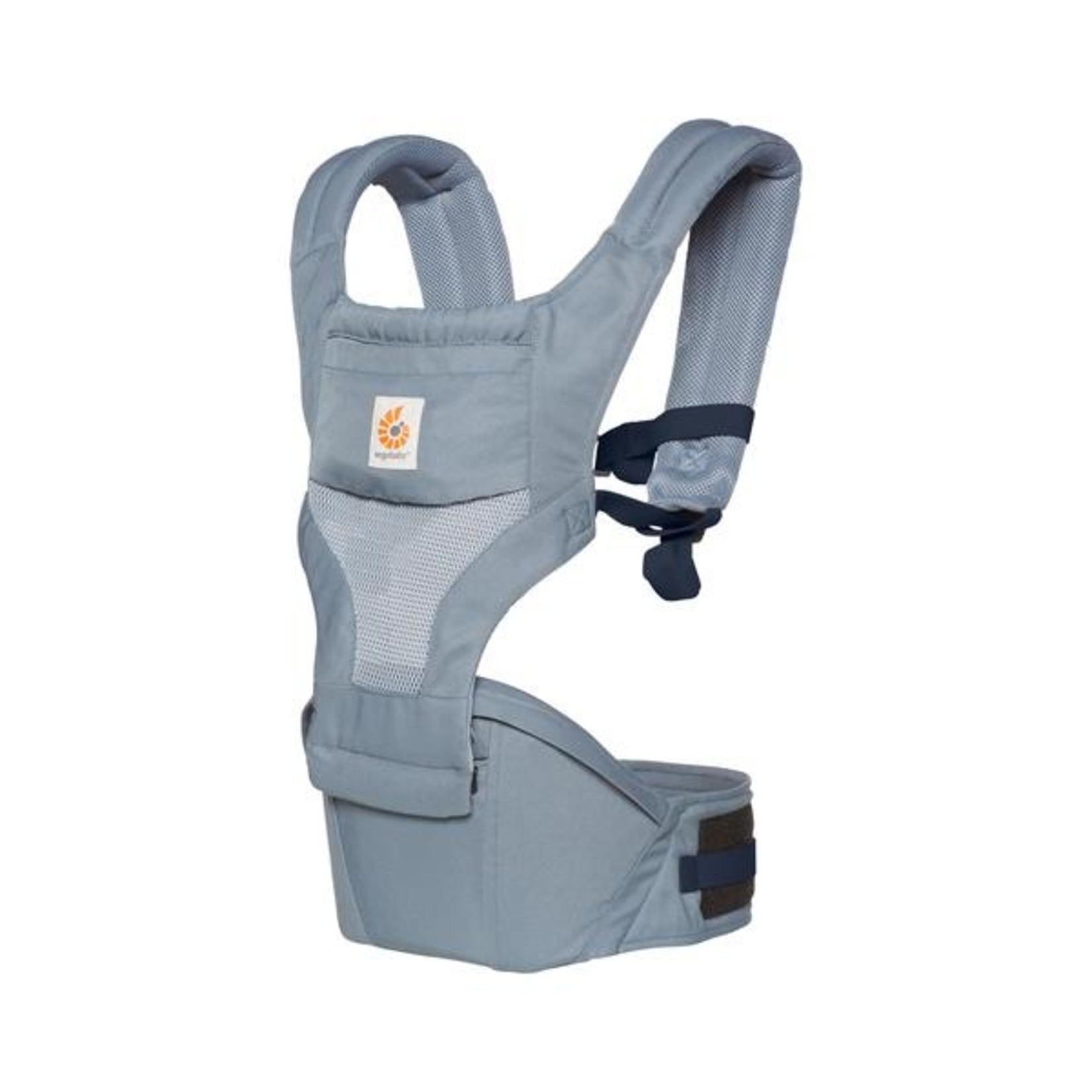 ERGOBABY HIP SEAT COOL AIR MESH BABY CARRIER - OXFORD BLUE