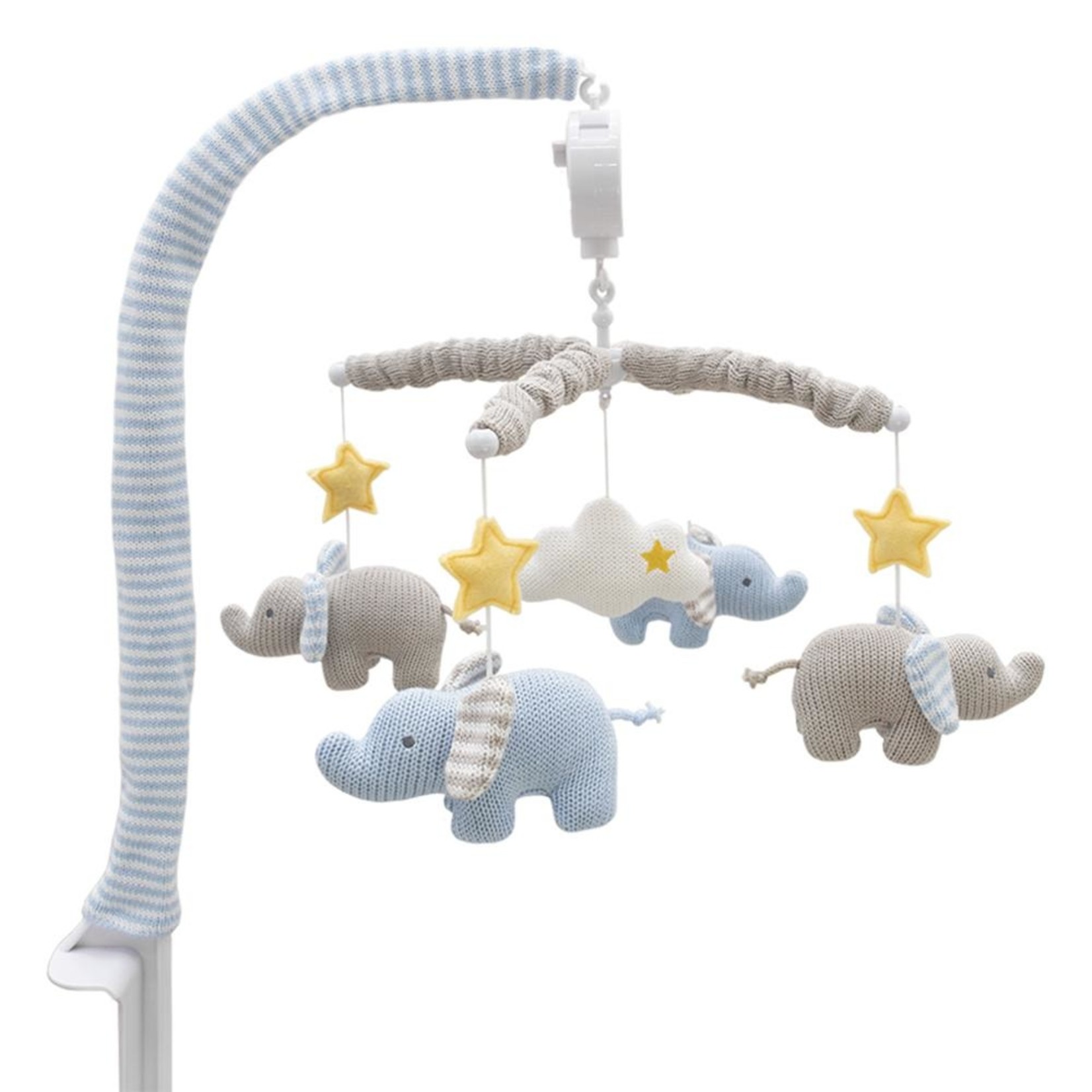 Living Textiles Musical Mobile Set-Mason the Elephant