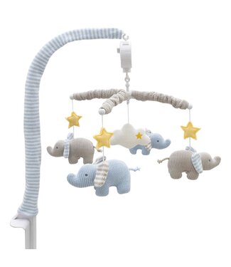 Living Textiles Musical Mobile Set-Mason the Elephant