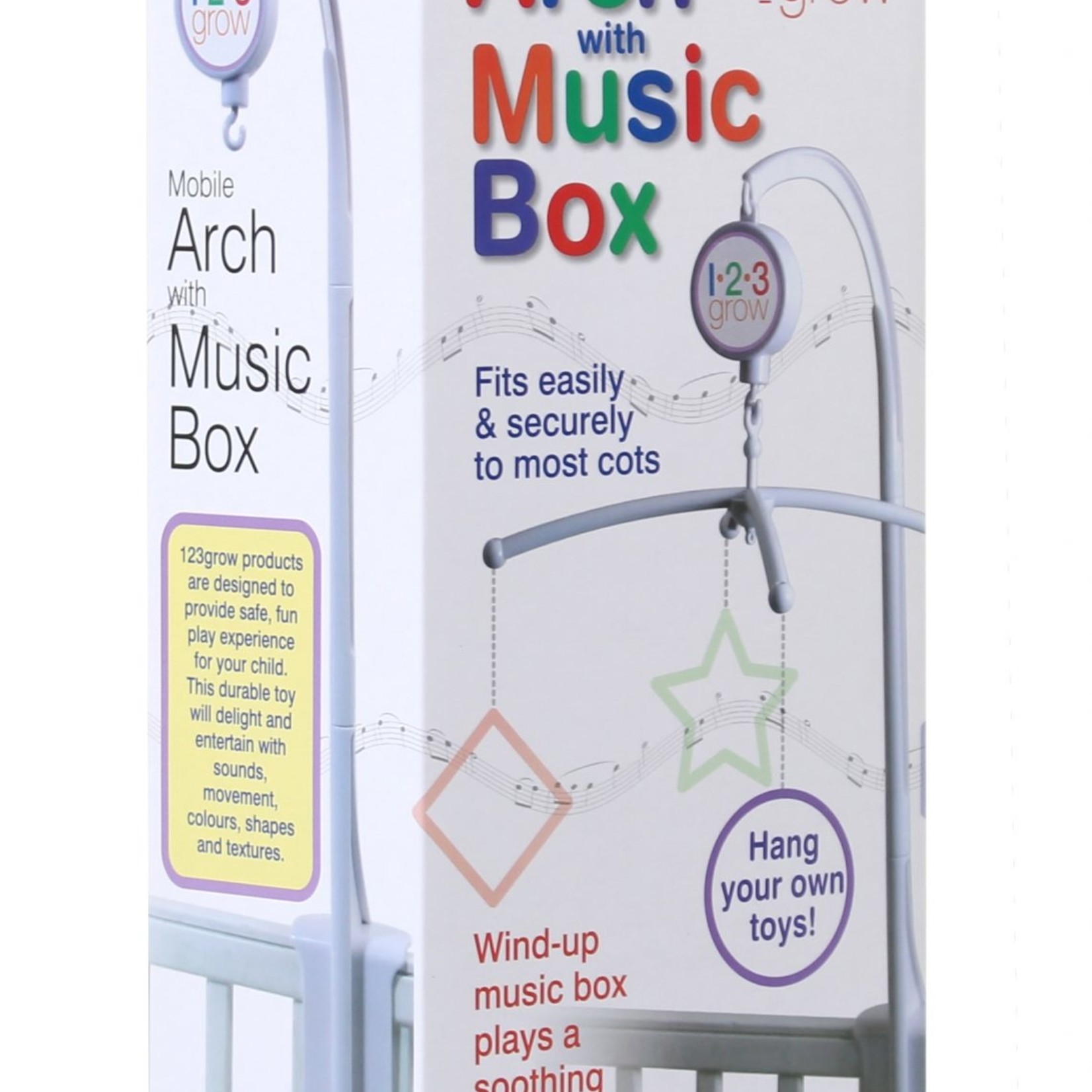 123 GROW Mobile Arch with music box