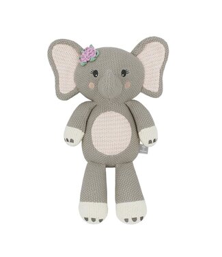 Living Textiles Ella the Elephant Knitted Toy