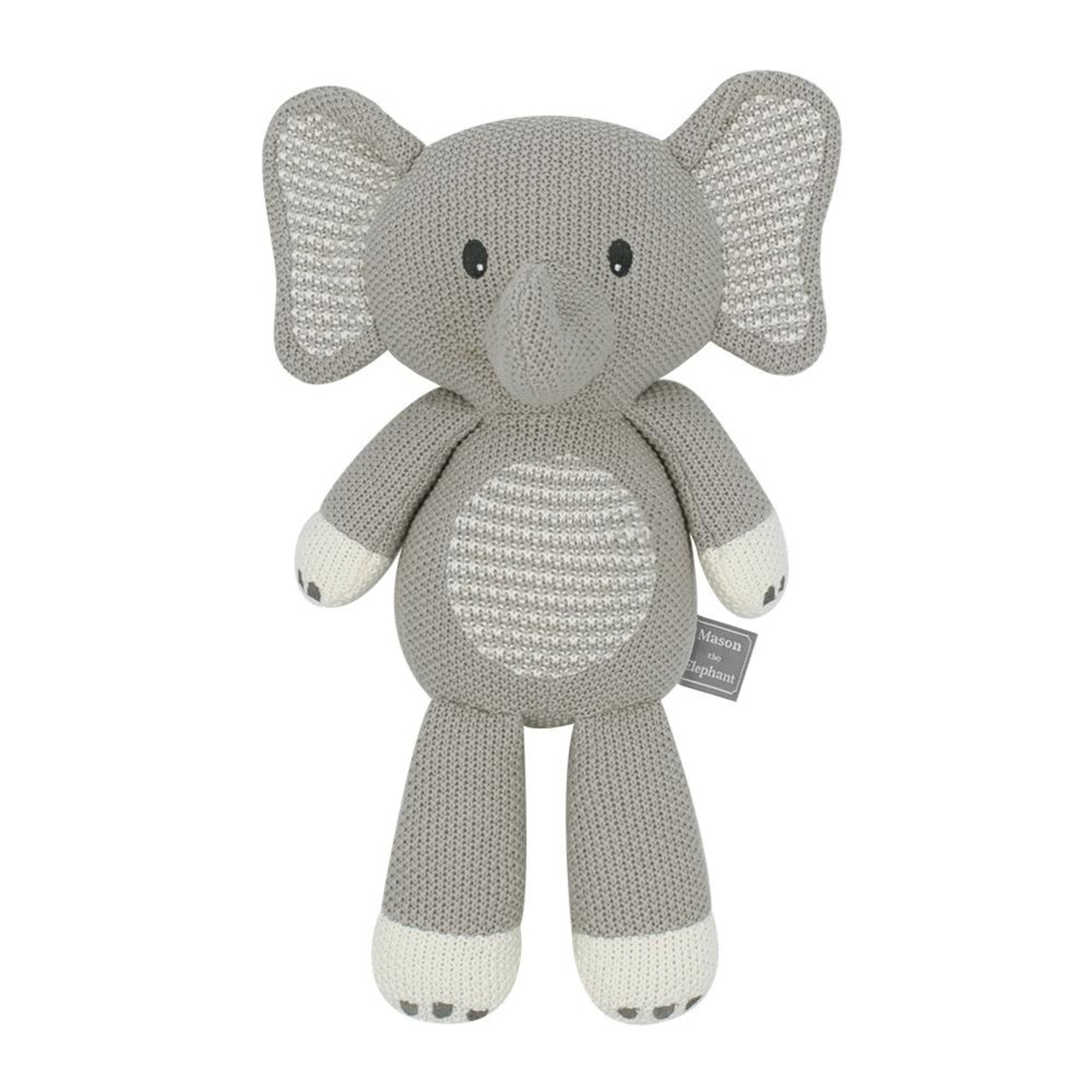 Living Textiles Mason the Elephant Knitted Toy