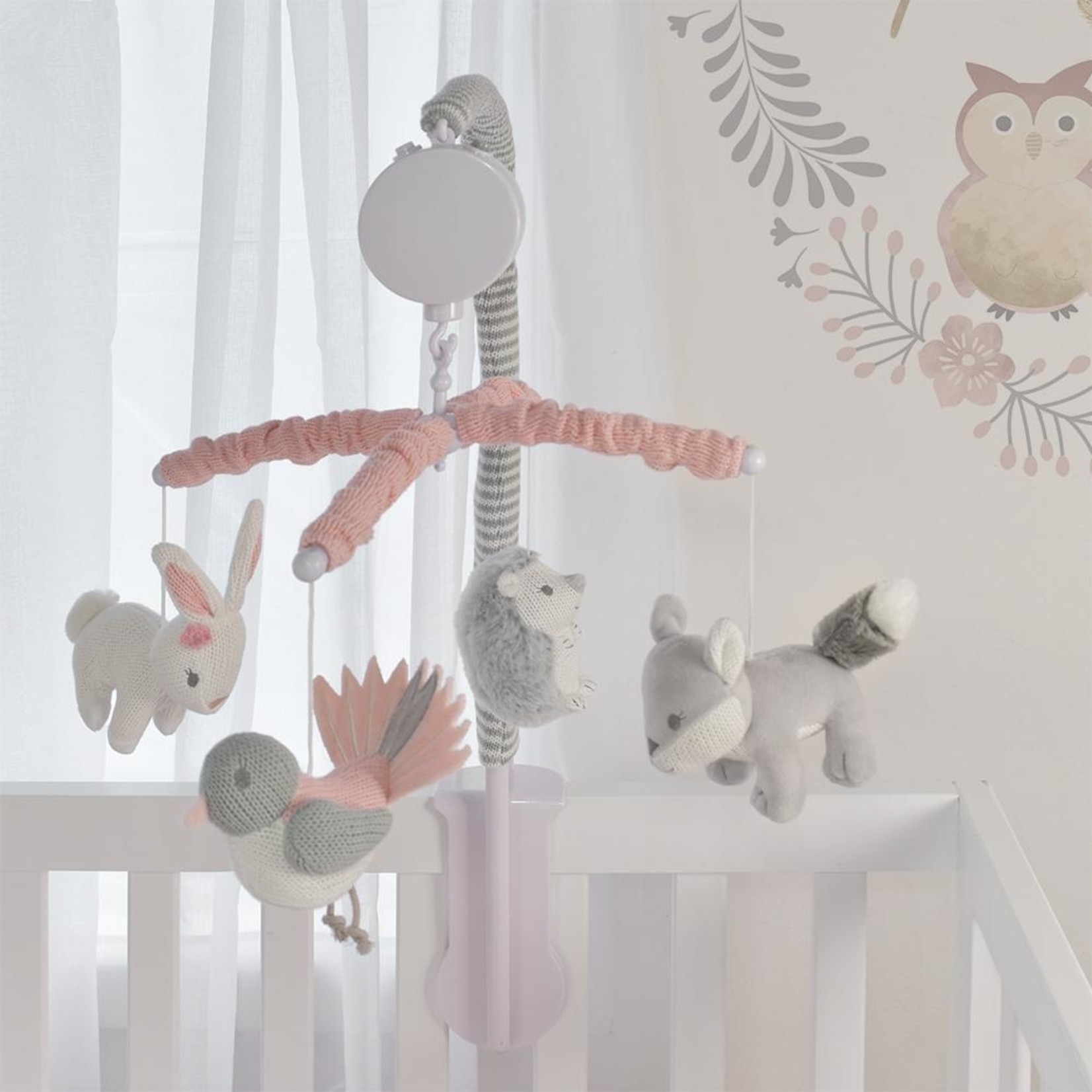 Living Textiles Musical Mobile set-Forest Friends