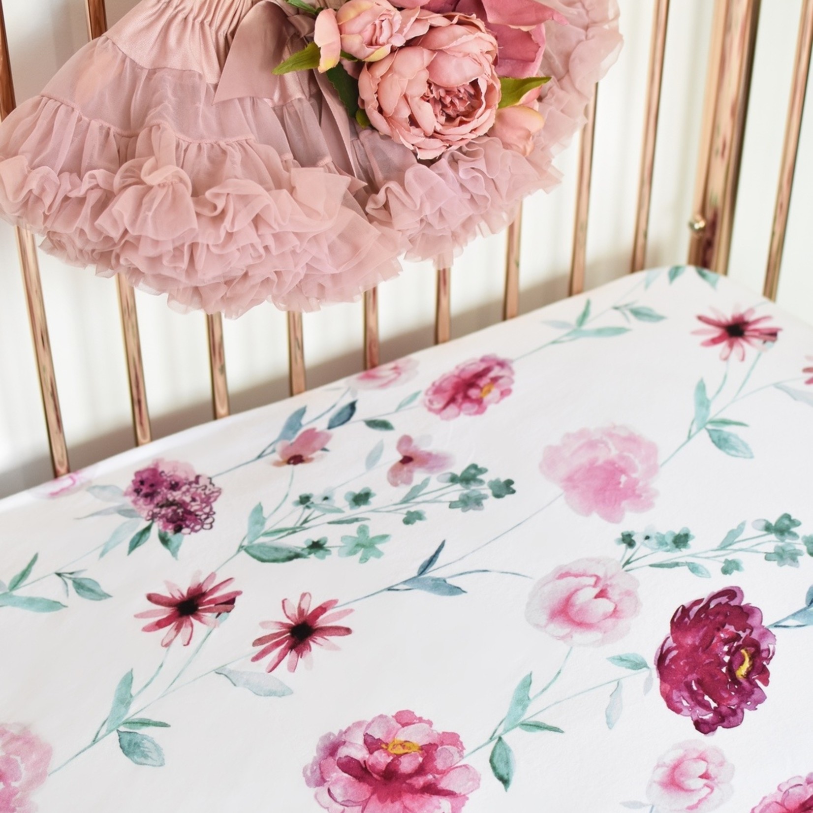 Snuggle Hunny Fitted Cot Sheet Wanderlust