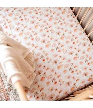 Snuggle Hunny Fitted Cot Sheet-Paradise