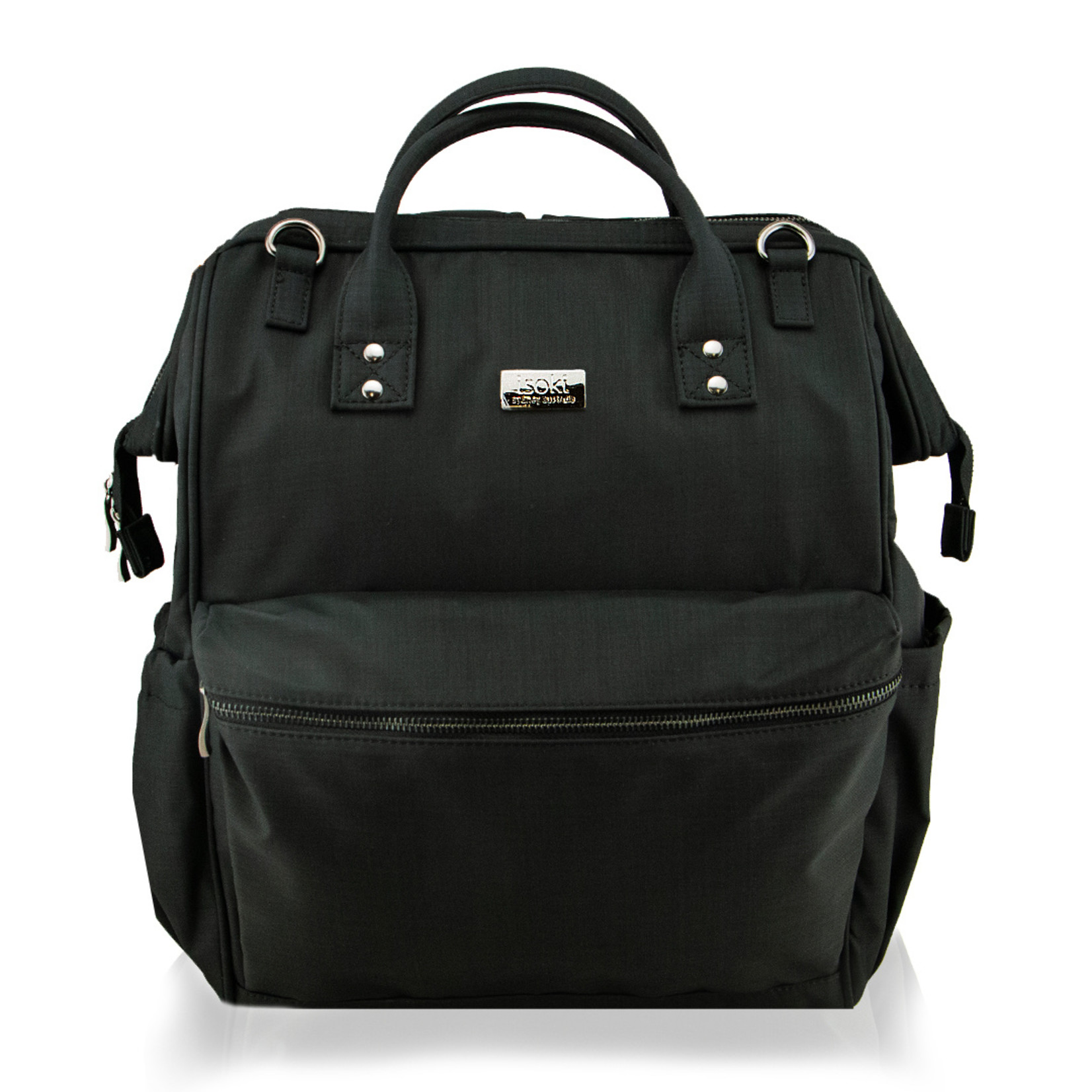 Isoki Backpack Black Nylon