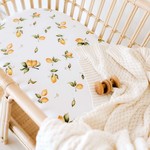 Snuggle Hunny Bassinet Sheet / Change Pad Cover Lemon