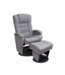 Valco Baby Eurobell Glider And Ottoman-Misty Grey