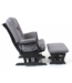 Valco Baby Bliss Glider & Ottoman-Grey