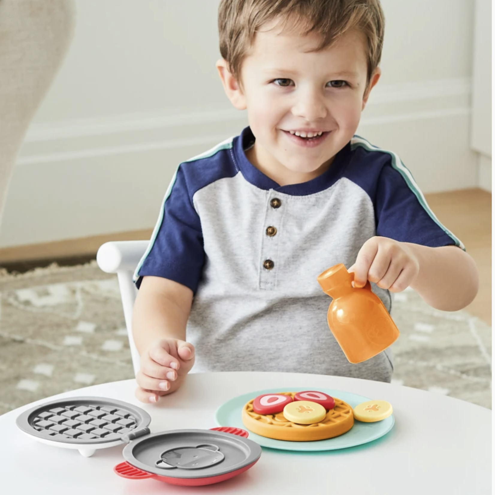 Skip Hop Monkey Waffle Set