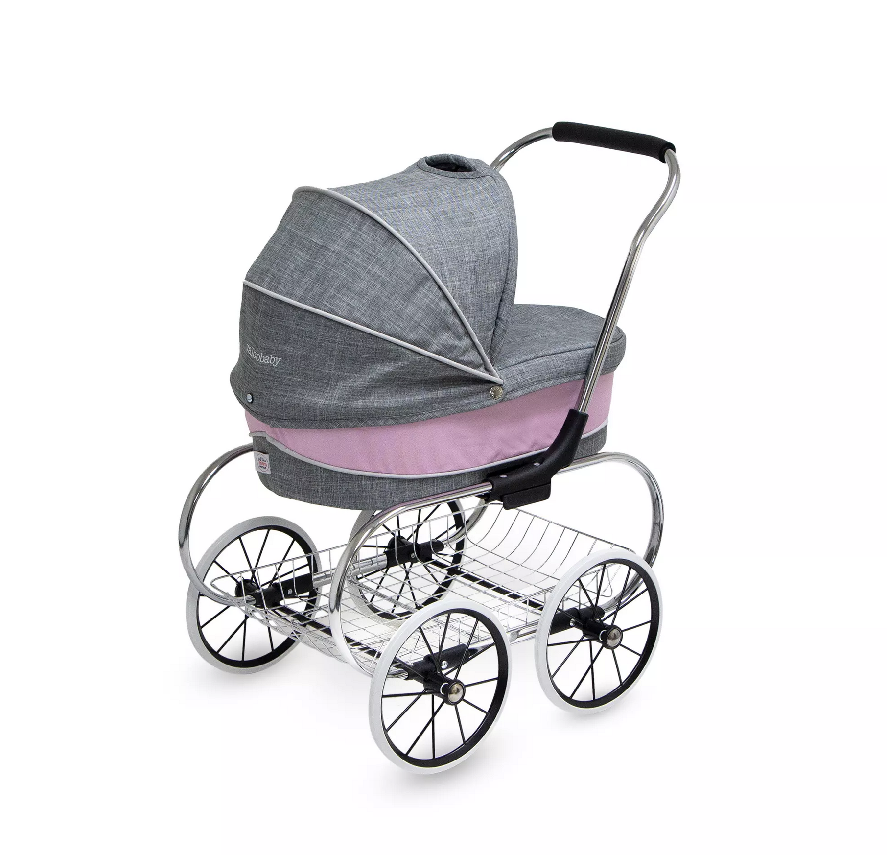 Grey hot sale doll stroller