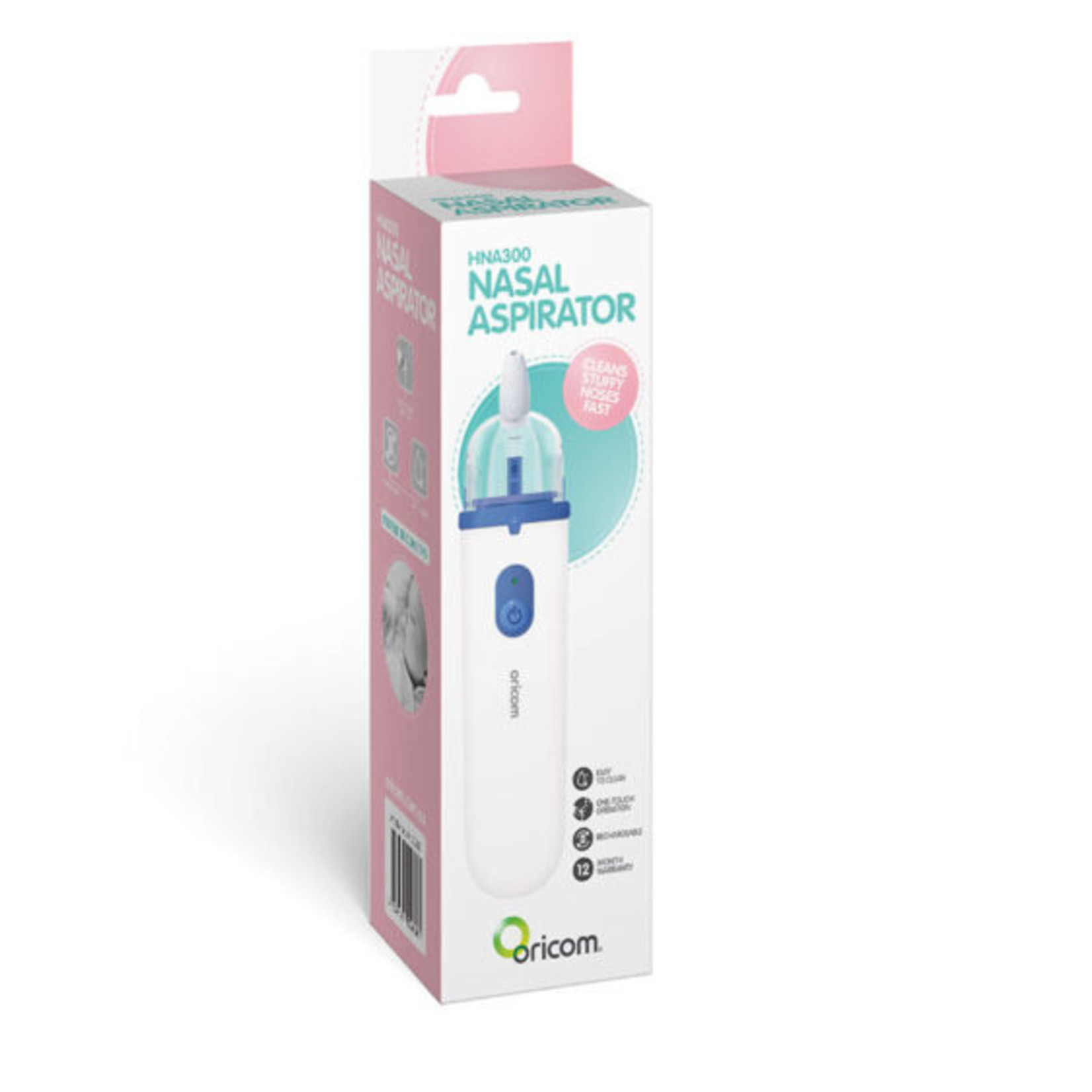 Oricom Rechargeable Nasal Aspirator(HNA300)