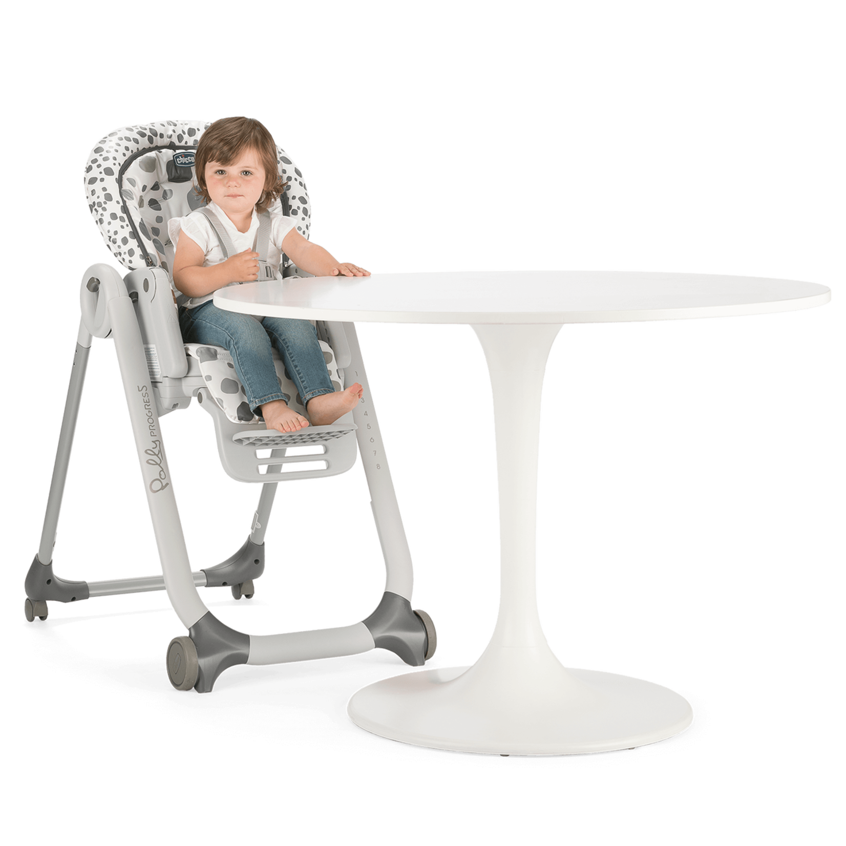 Chicco Polly Progres5 Highchair - Anthracite