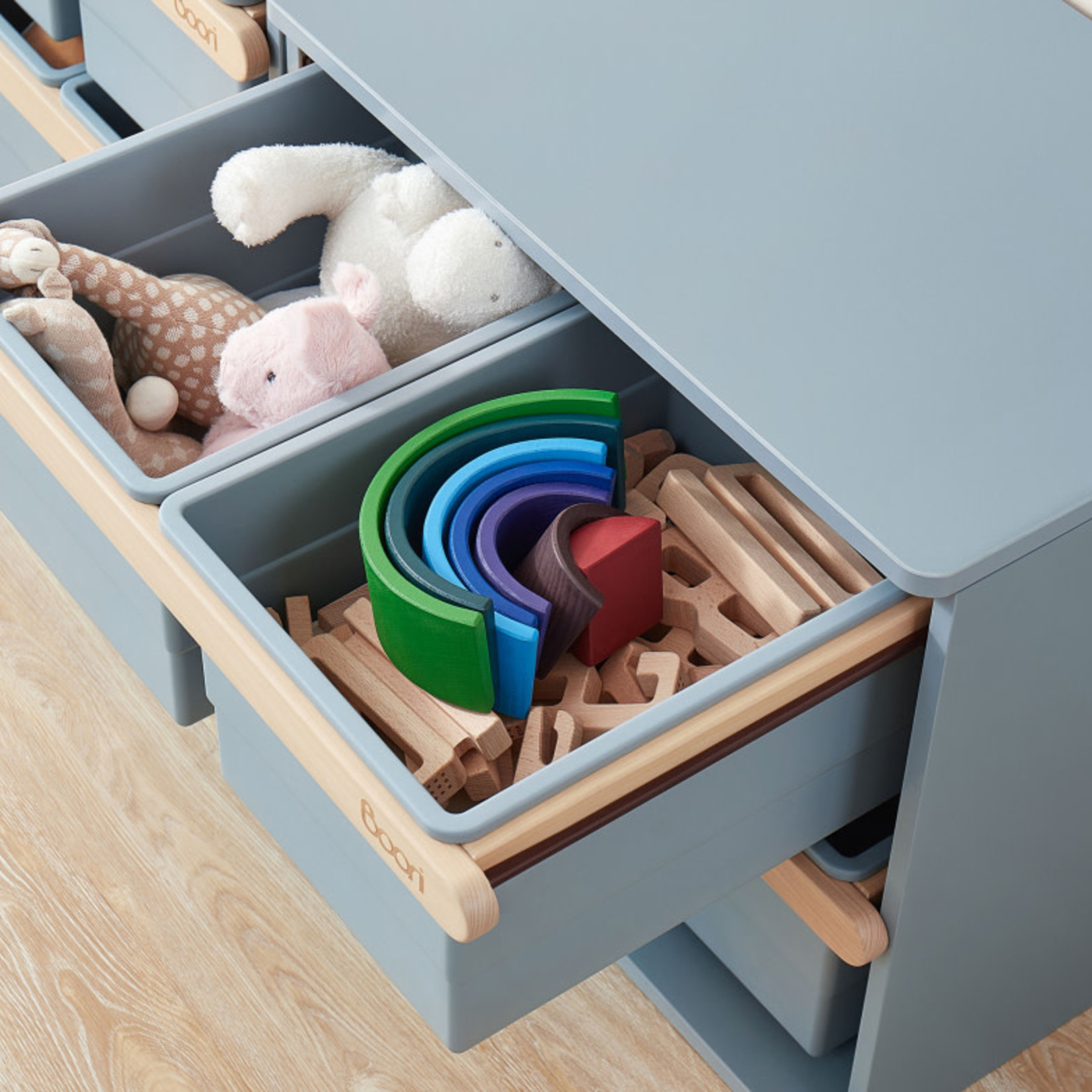 Boori Tidy Toy Cabinet-Blueberry & Almond