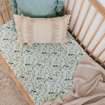 Snuggle Hunny Fitted Cot Sheet-Daintree