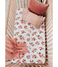 Snuggle Hunny Fitted Cot Sheet-Rosebud