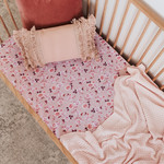 Snuggle Hunny Fitted Cot Sheet-Blossom