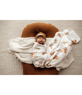 Snuggle Hunny Organic Muslin Wrap-Lion