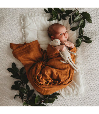 Snuggle Hunny Organic Muslin Wrap-Bronze