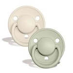 BIBS De Lux|Silicone One Size Ivory/Sage