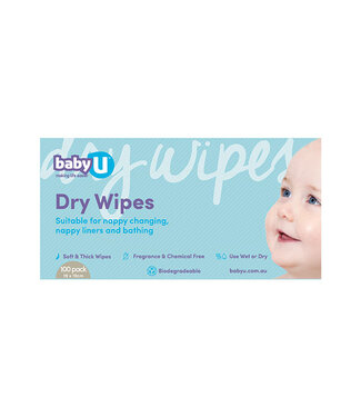 Baby U Dry Wipes 100pk