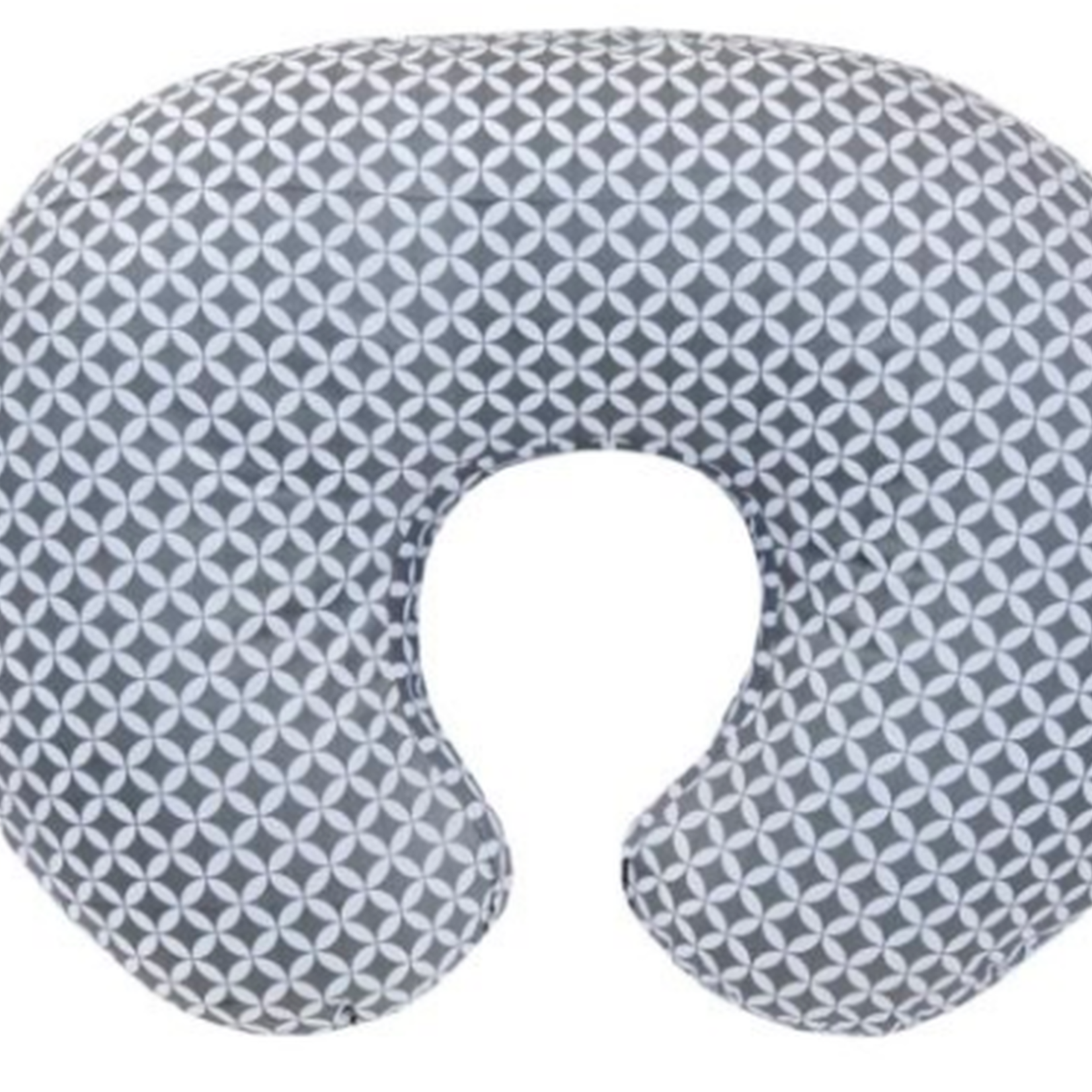 Chicco Boppy Pillow-Charcoal Geo Circles