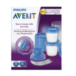 PHILIPS AVENT Via Breast Milk Container 10pk(scf618/10)