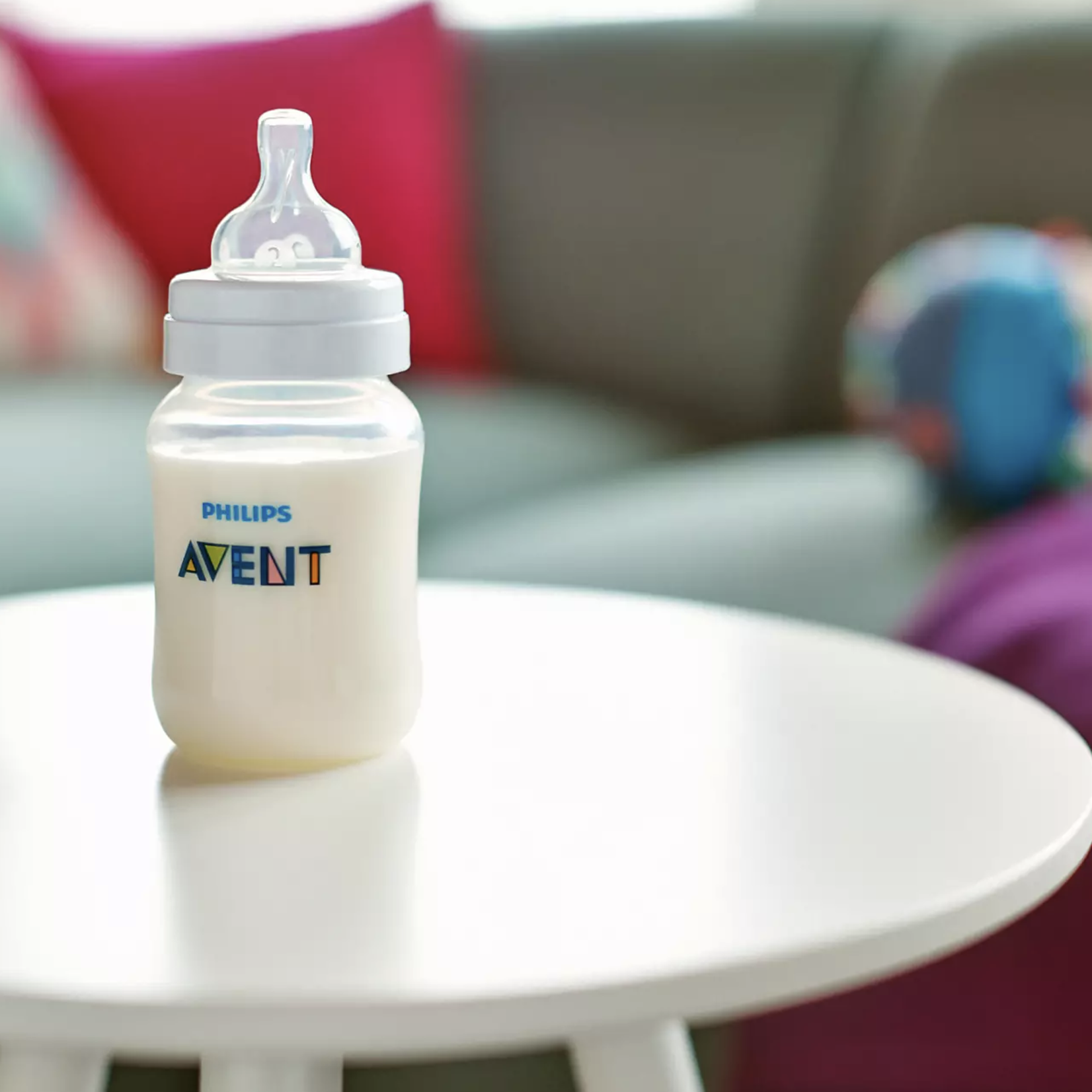 PHILIPS AVENT Anti-colic teat Silicone Teat Twin Pk Fast Flow 6m+(scf634/27)