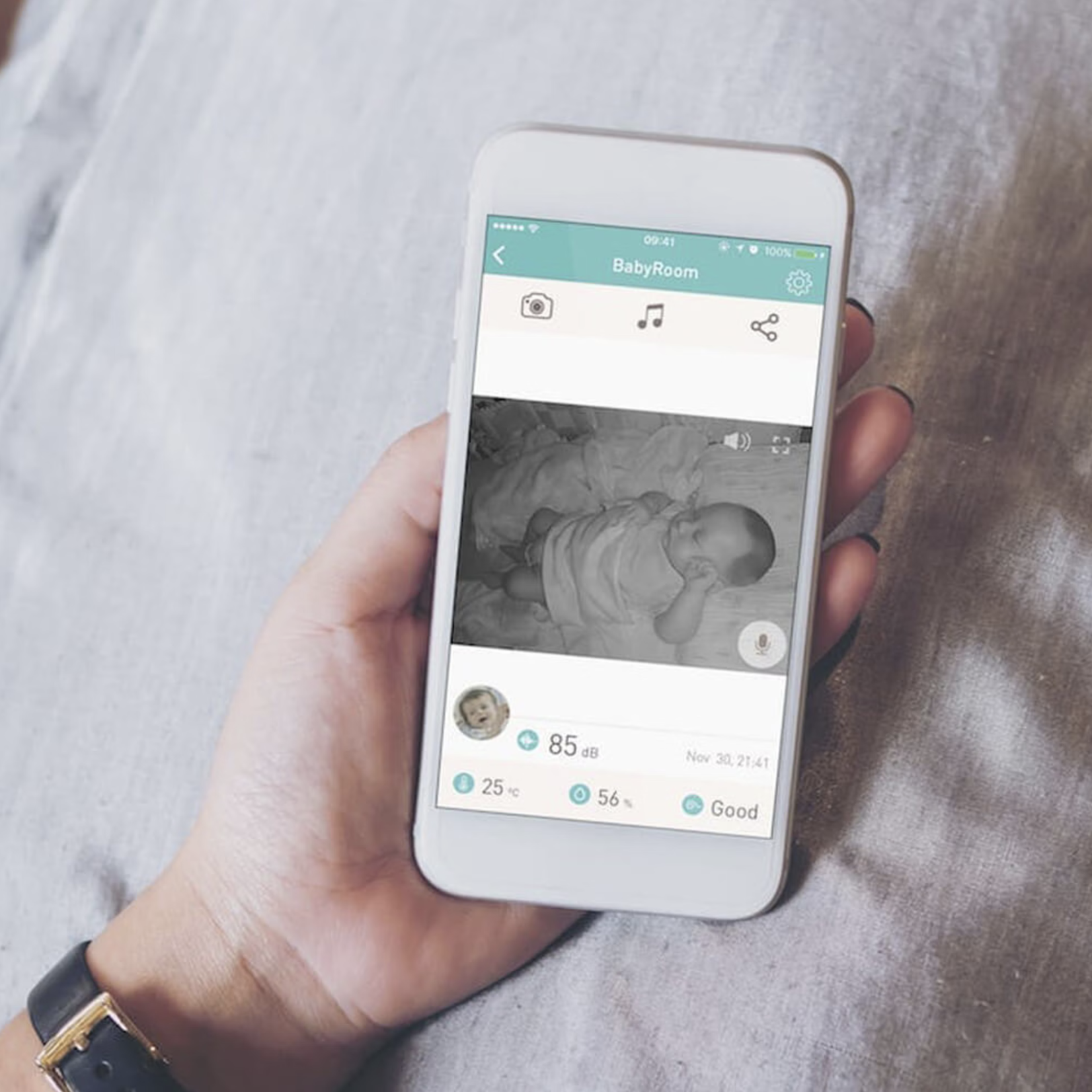 Lollipop - Smart baby monitor on the App Store