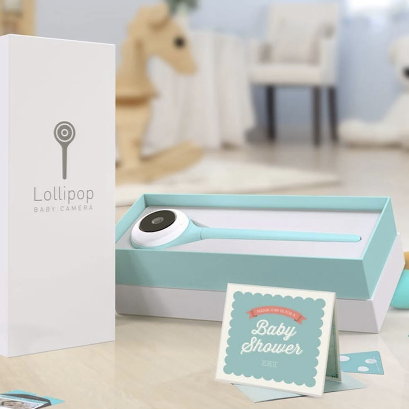 Lollipop Smart Camera Cotton Candy