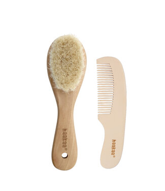 Haakaa Goat Baby Brush & Comb Set