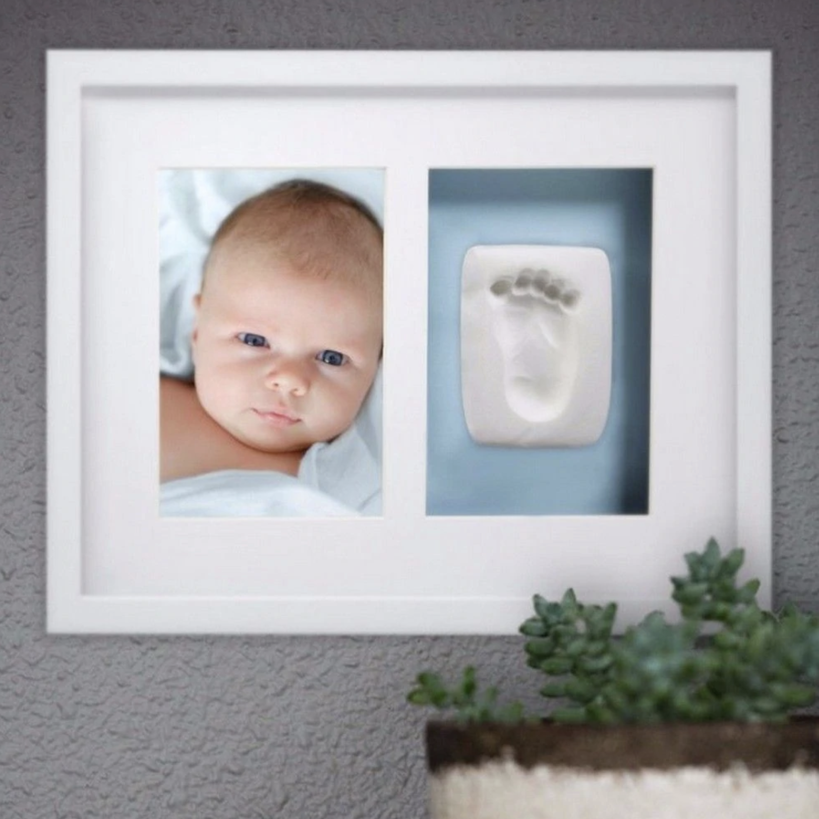 Pearhead Babyprints Wall Frame - White