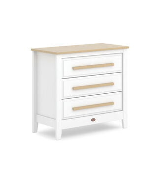 Boori Linear 3 Drawer Chest Smart Assembly-Barley White & Almond(BAAD)