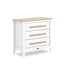 Boori Linear 3 Drawer Chest Smart Assembly-Barley White & Almond(BAAD)