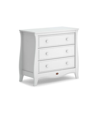 Boori Sleigh 3 Drawer Chest Smart Assembly-Barley White(BA)