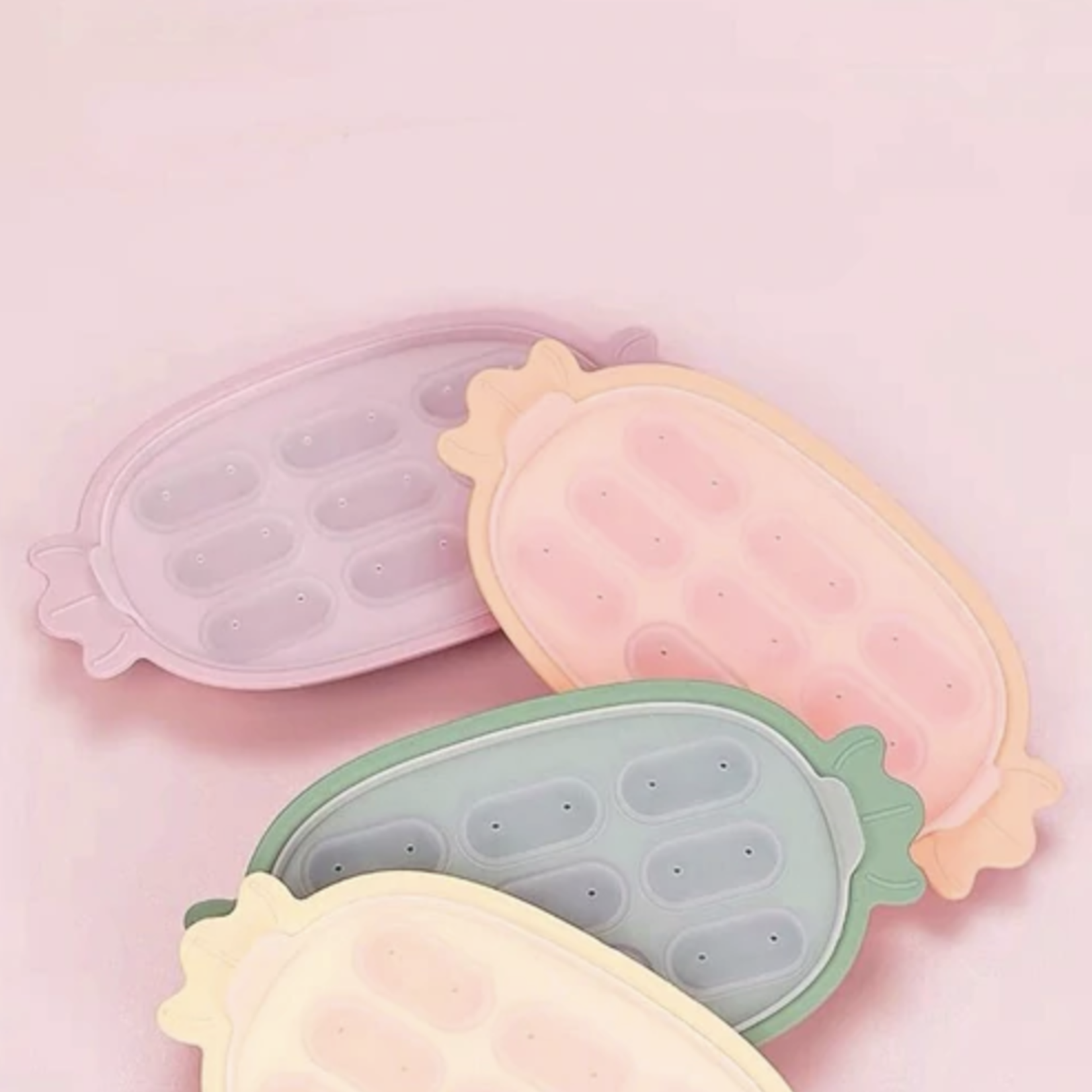 Haakaa Silicone Nibble Tray-Apricot