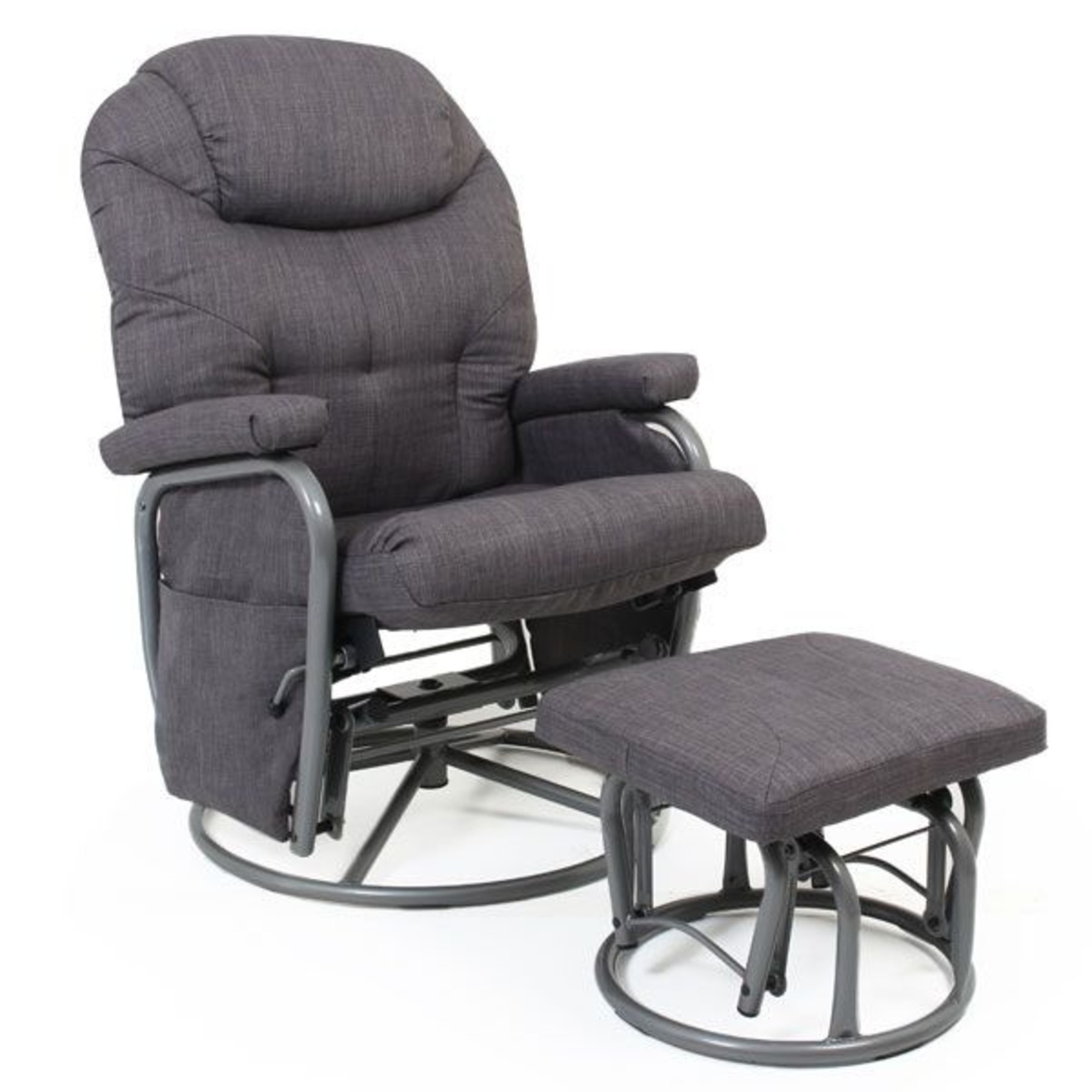 gray glider rocker