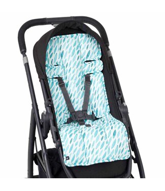 Outlookbaby Pram Liner - Teal Drops