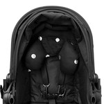 Outlookbaby Head Hugger Neck Support-Black/Silver