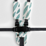 Outlookbaby 3 Piece Harness Cover Set - Teal Drops