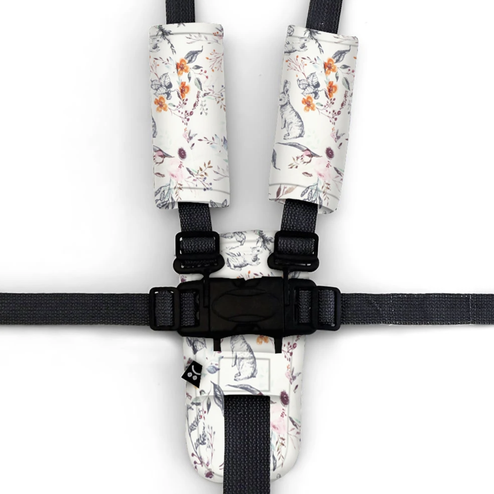 Outlookbaby 3 Piece Harness Cover Set - Enchanted Bunnies
