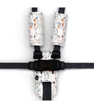 Outlookbaby 3 Piece Harness Cover Set - Enchanted Bunnies