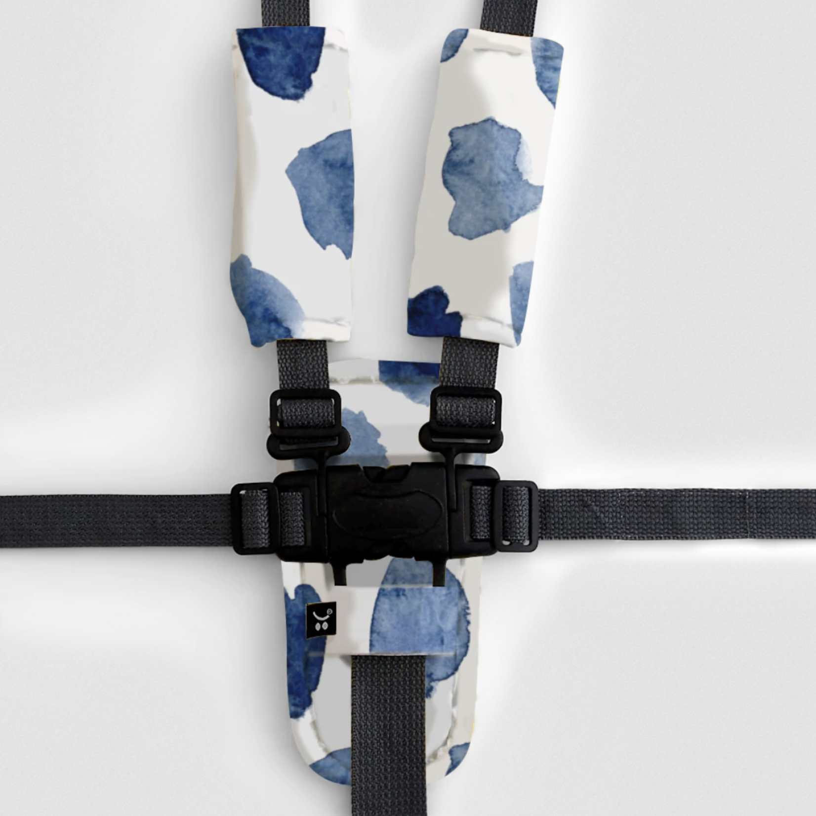 Outlookbaby 3 Piece Harness Cover Set - Indigo Rain