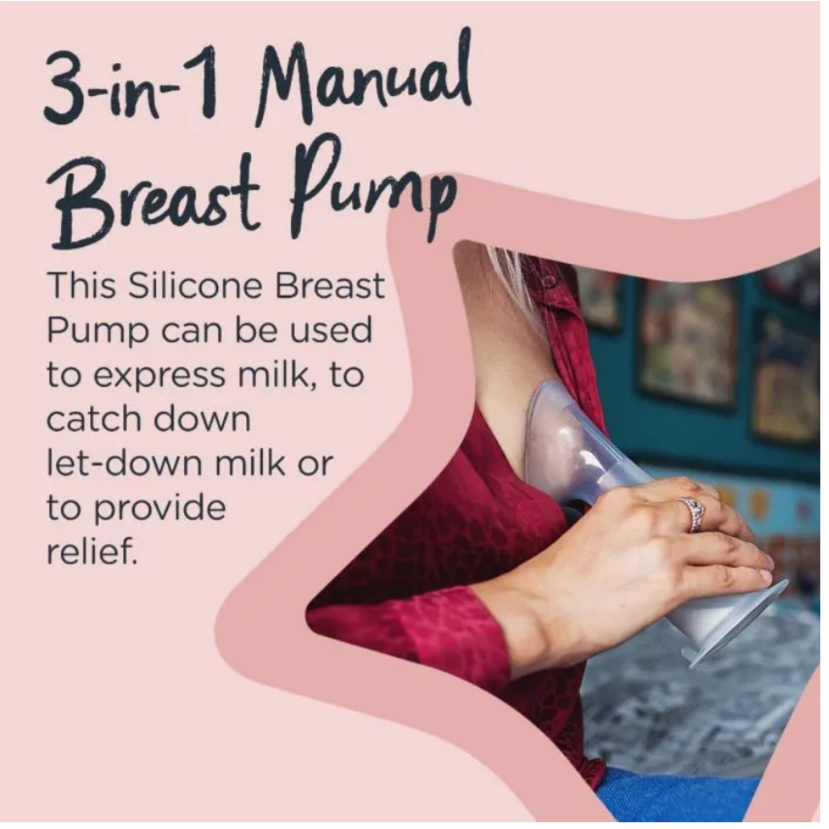 Tommee Tippee Made for Me Silicone Breast Pump