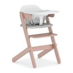 Boori Neat Highchair-Barley White & Cherry(cushion + insert included)