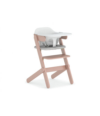 Boori Neat Highchair-Barley White & Cherry(cushion + insert included)