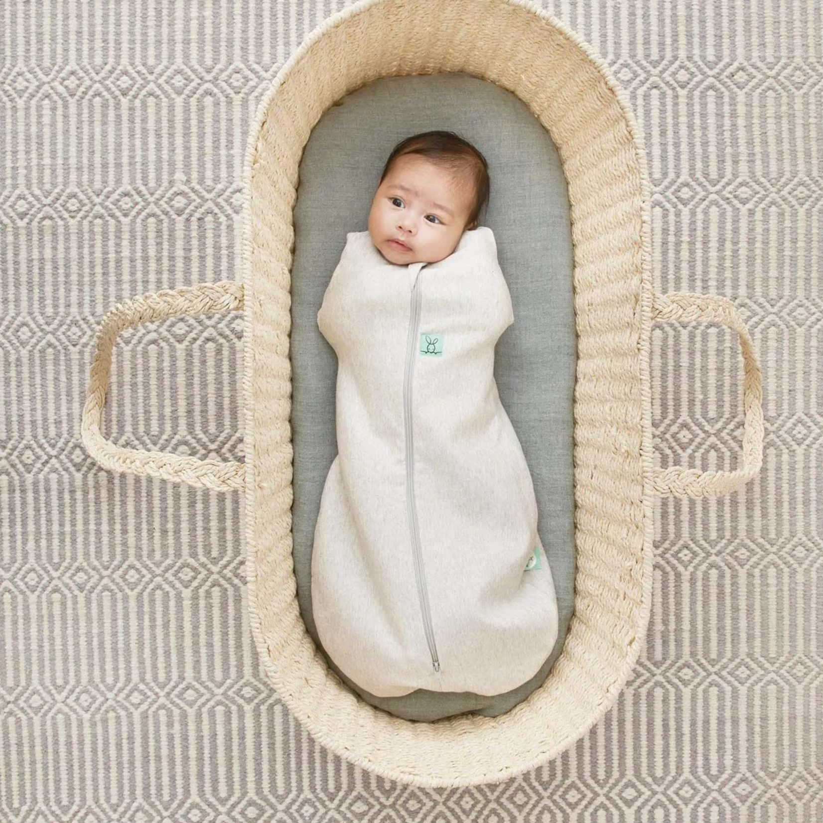 ergoPouch COCOON SWADDLE BAG 0.2TOG-GREY MARLE